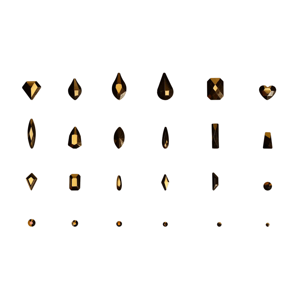 PLA Nail Gems - Gold