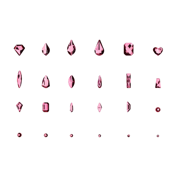 PLA Nail Gems - Pink
