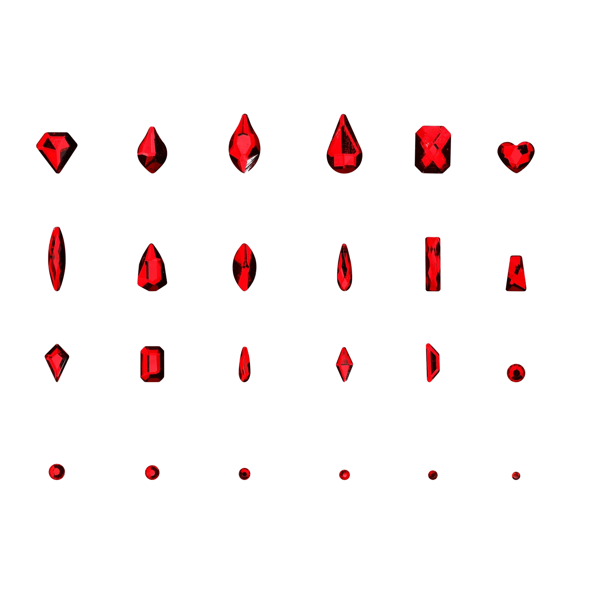 PLA Nail Gems - Red Secondary image