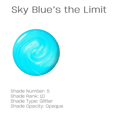OPI GelColor - Sky Blue's the Limit (GCS077) Secondary image