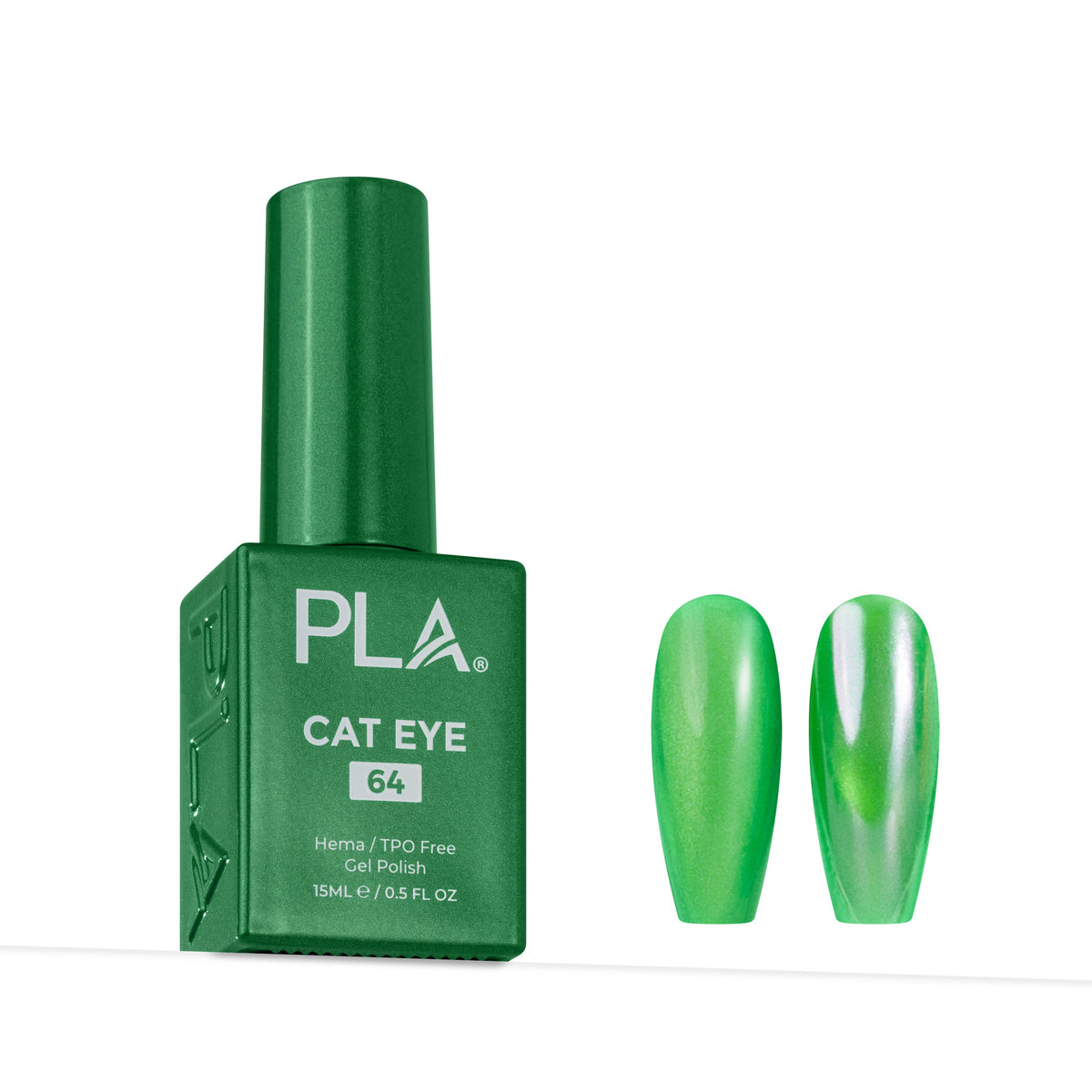 PLA Cat Eye 15ml - Green With It CE064 - bottle
