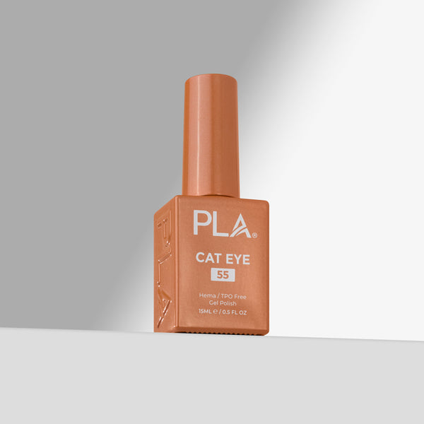 PLA Cat Eye 15ml - Orange You Glad CE055 - nail swatch