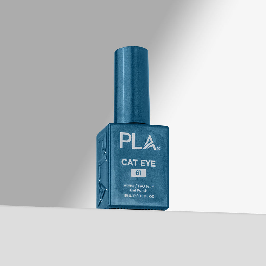 PLA Cat Eye 15ml - Blue Me Away CE061 - nail swatch