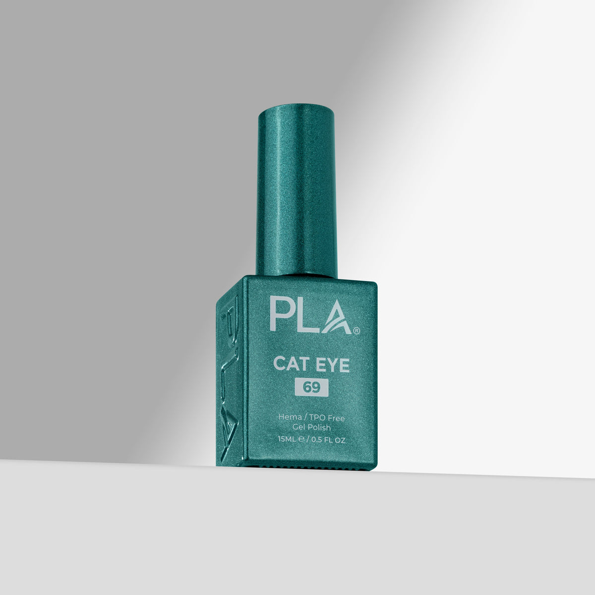 PLA Cat Eye 15ml - Teal Me More CE069 - nail swatch