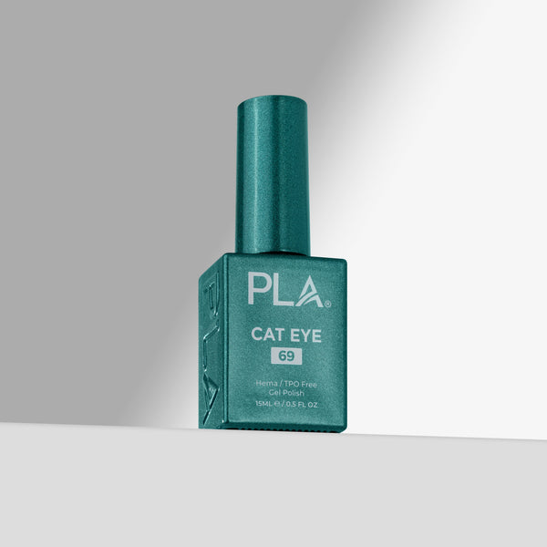 PLA Cat Eye 15ml - Teal Me More CE069 - nail swatch