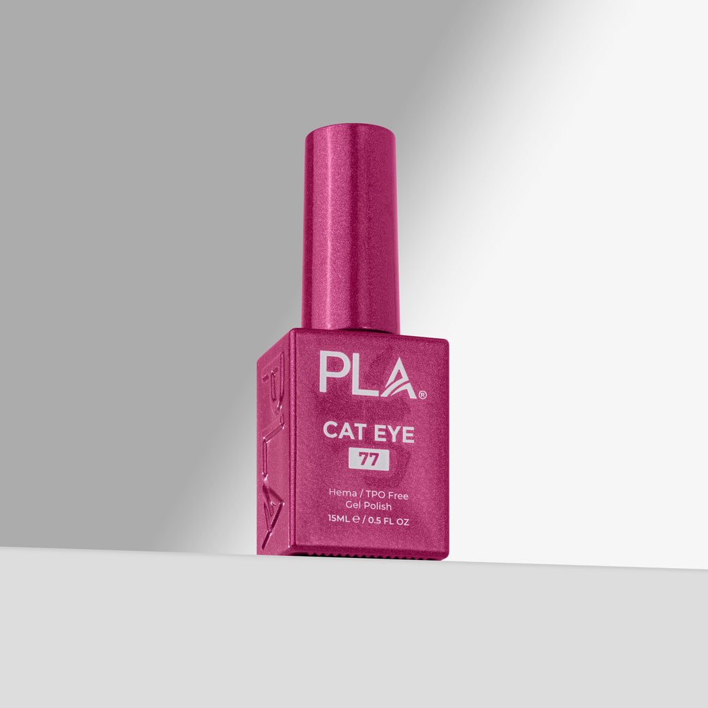 PLA Cat Eye 15ml - A Little Bit Dramatic CE077 - nail swatch