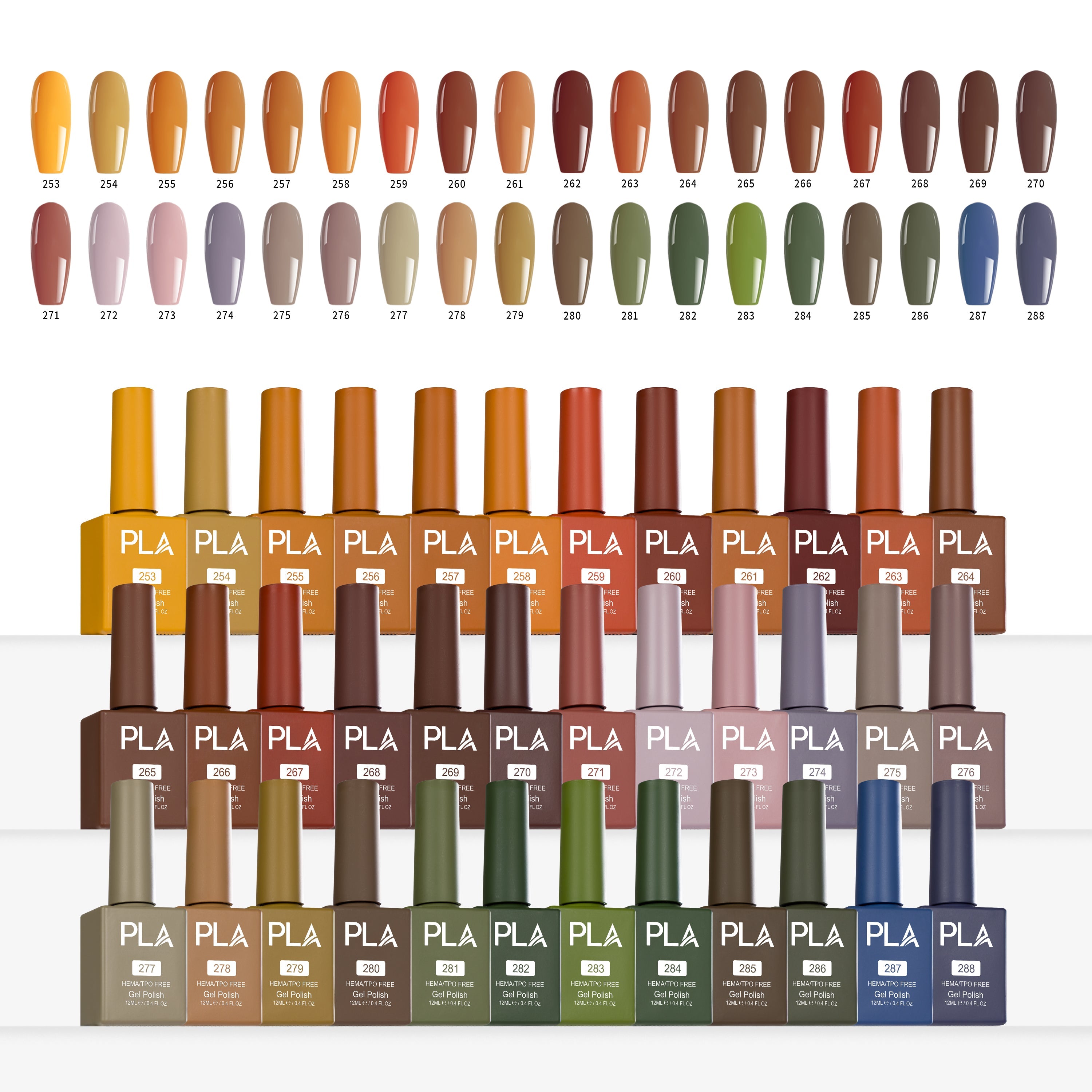 PLA Fall Collection - Gel Collection (253-288) Main image