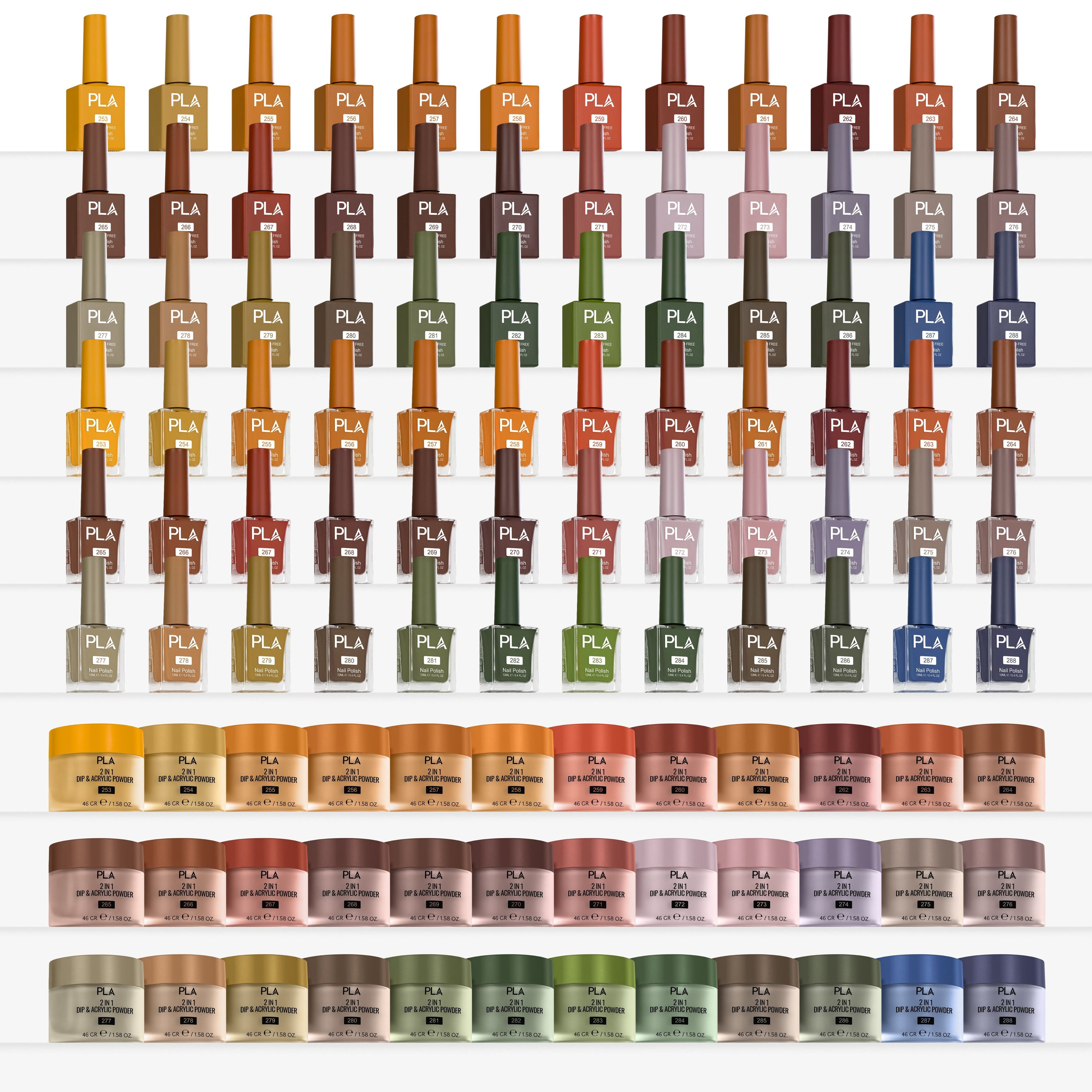 PLA Fall Collection - Gel Collection (253-288)