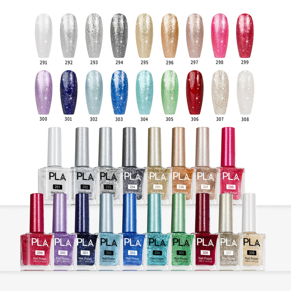 PLA Glitter Collection - Gel Collection (291-308)