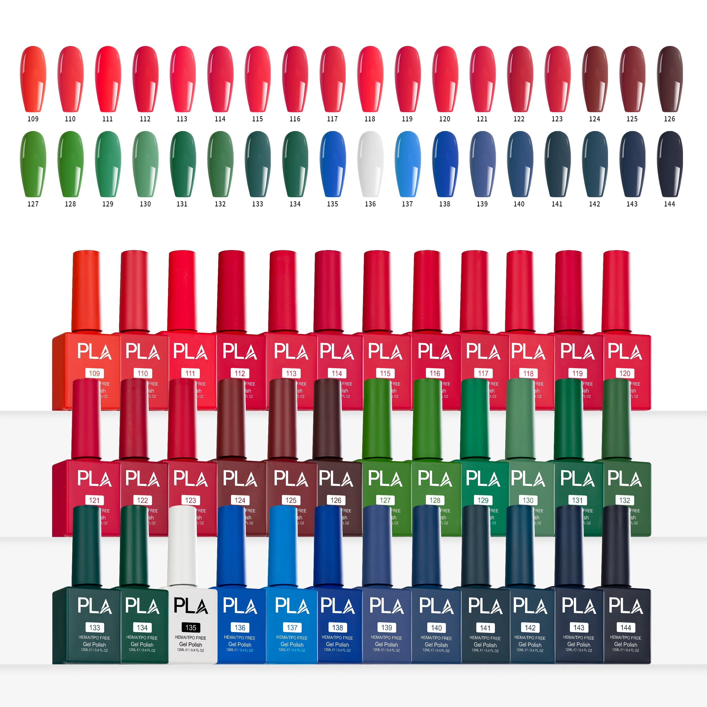 PLA Holiday Collection - Gel Collection (109-144)