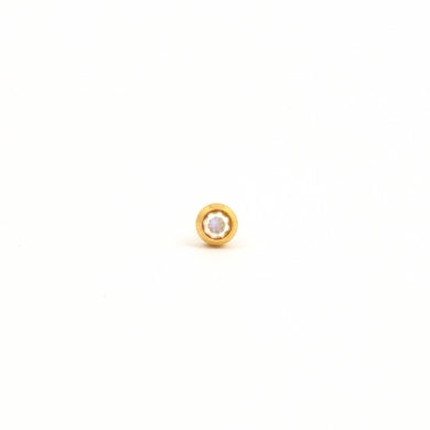 Studex Regular Gold Birthstone AB Crystal Main image
