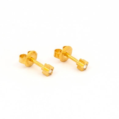 Studex Regular Gold Starlite April Crystal Secondary image