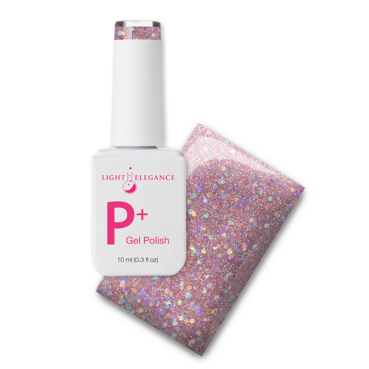 Light Elegance - P+ Free Spirits Glitter Gel Polish - 10ml Main image