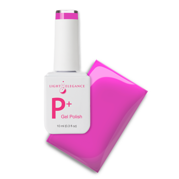 Light Elegance - P+ Fuchsia Jelly Gel Polish (10ml)