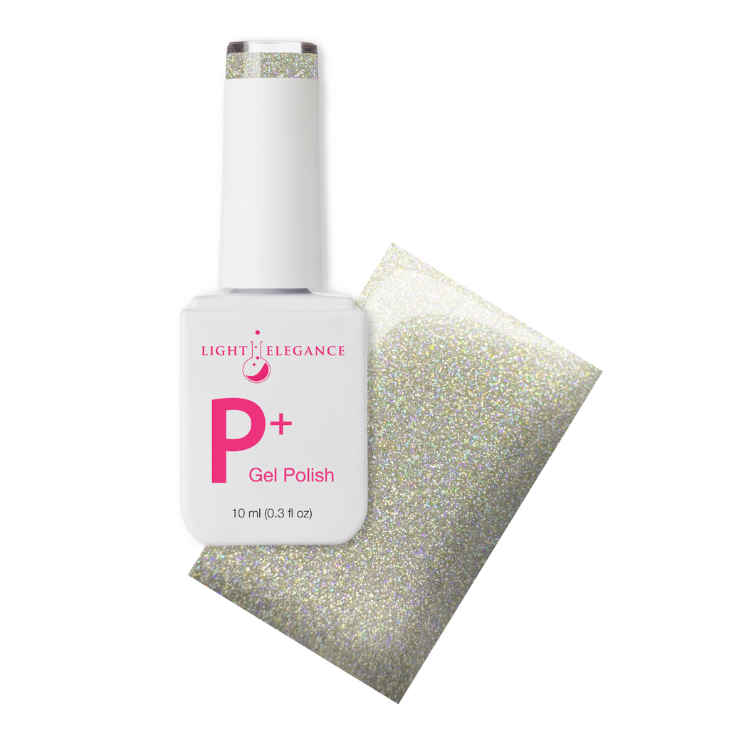 Light Elegance - P+ Glitter That Never Sleeps Glitter Gel Polish (10ml)