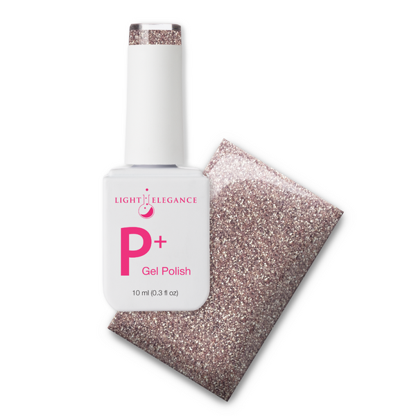 Light Elegance - P+ Here For the Lights Glitter Gel Polish (10ml)