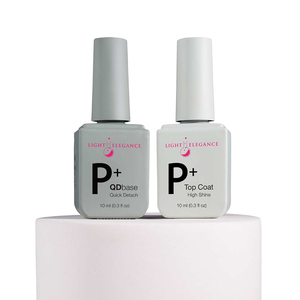 Light Elegance - P+ QDbase Soak Off Base Coat Gel Polish (10ml)