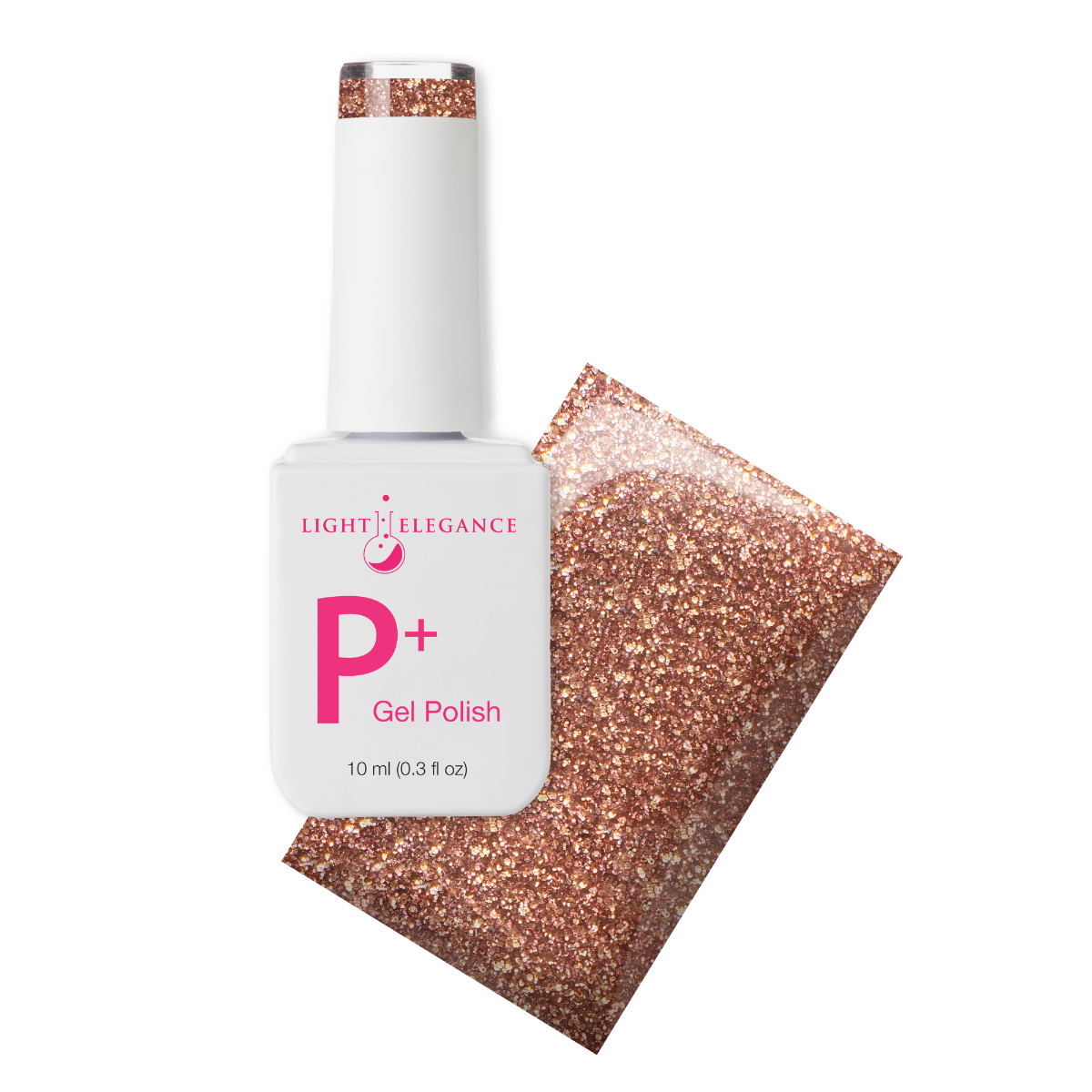 Light Elegance - P+ She's My Golden Nugget Glitter Gel Polish (10ml)