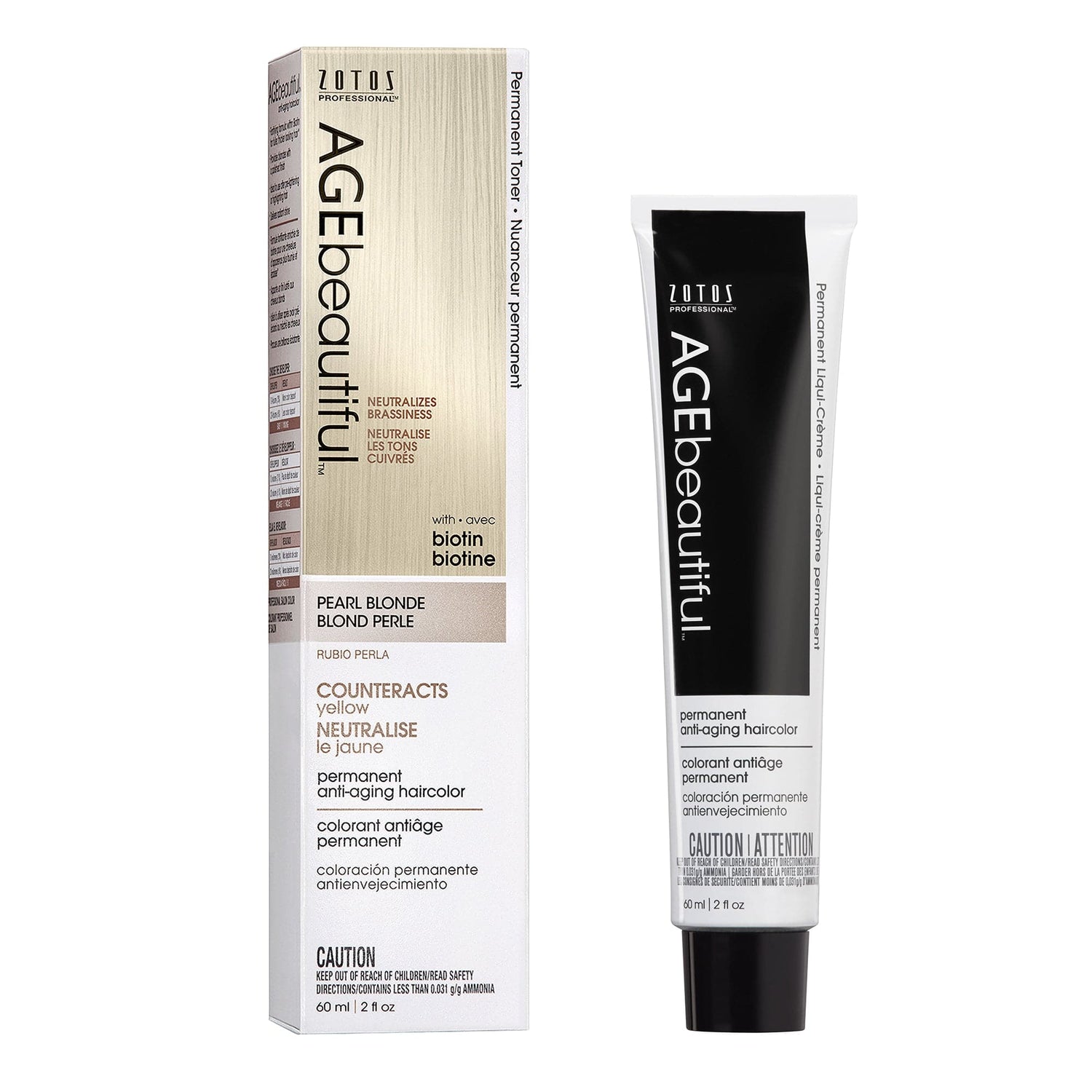 AGEbeautiful Topcoat Toner Pearl Blonde 2oz