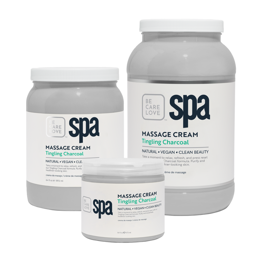 Be Care Love Massage Cream - Tingling Charcoal