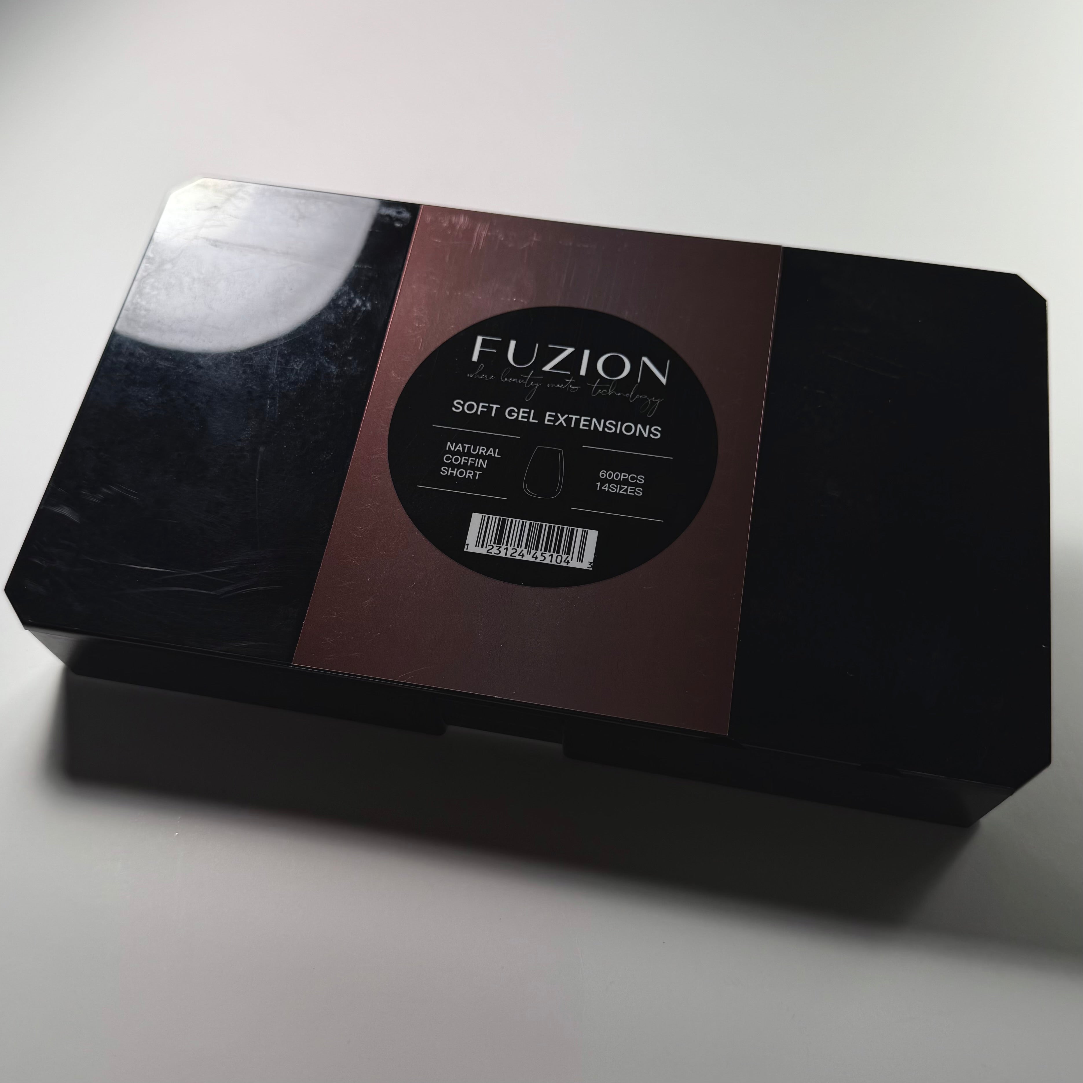 Fuzion Soft Gel Extensions - Natural Almond Short
