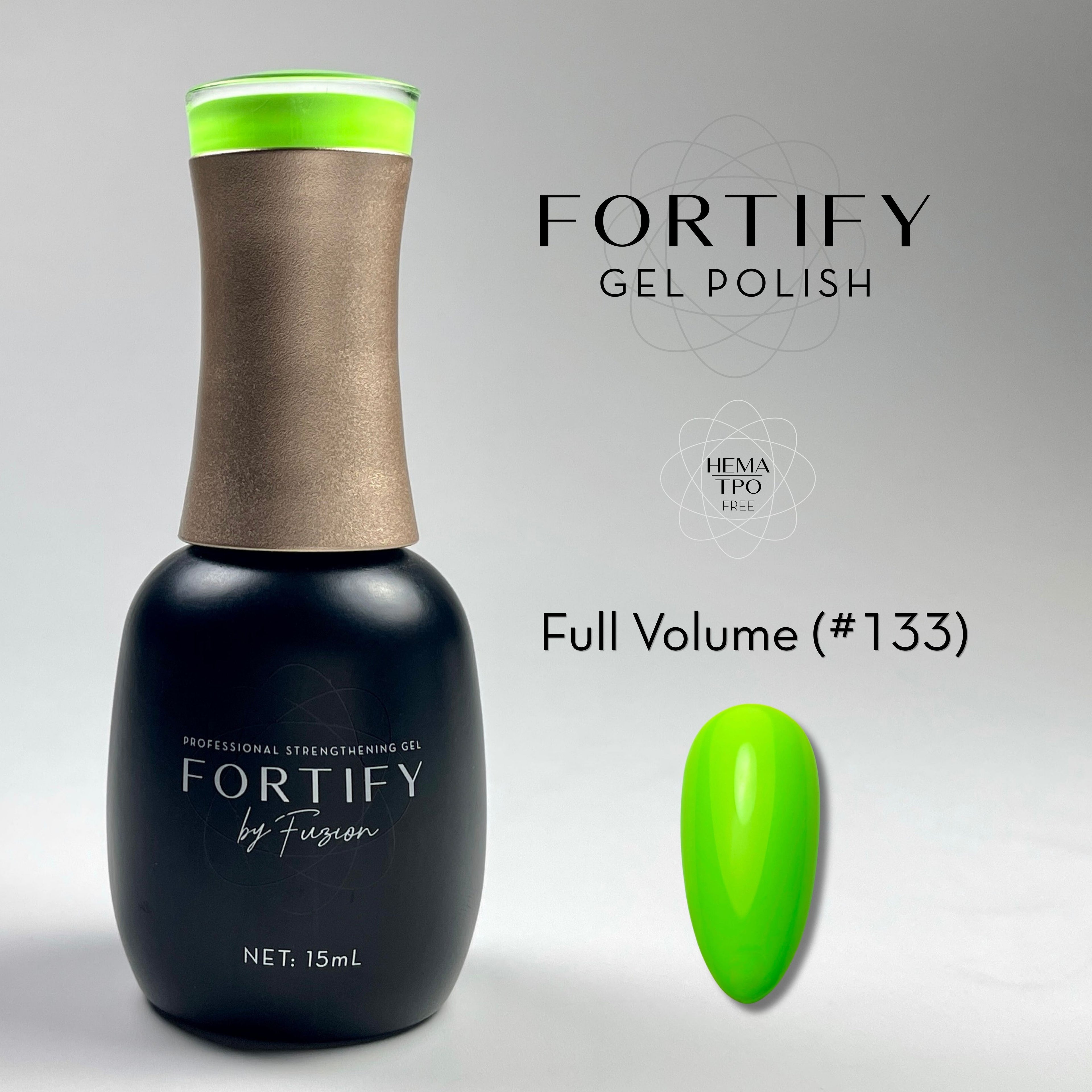 Fuzion Fortify Gel Polish 15ml - #133