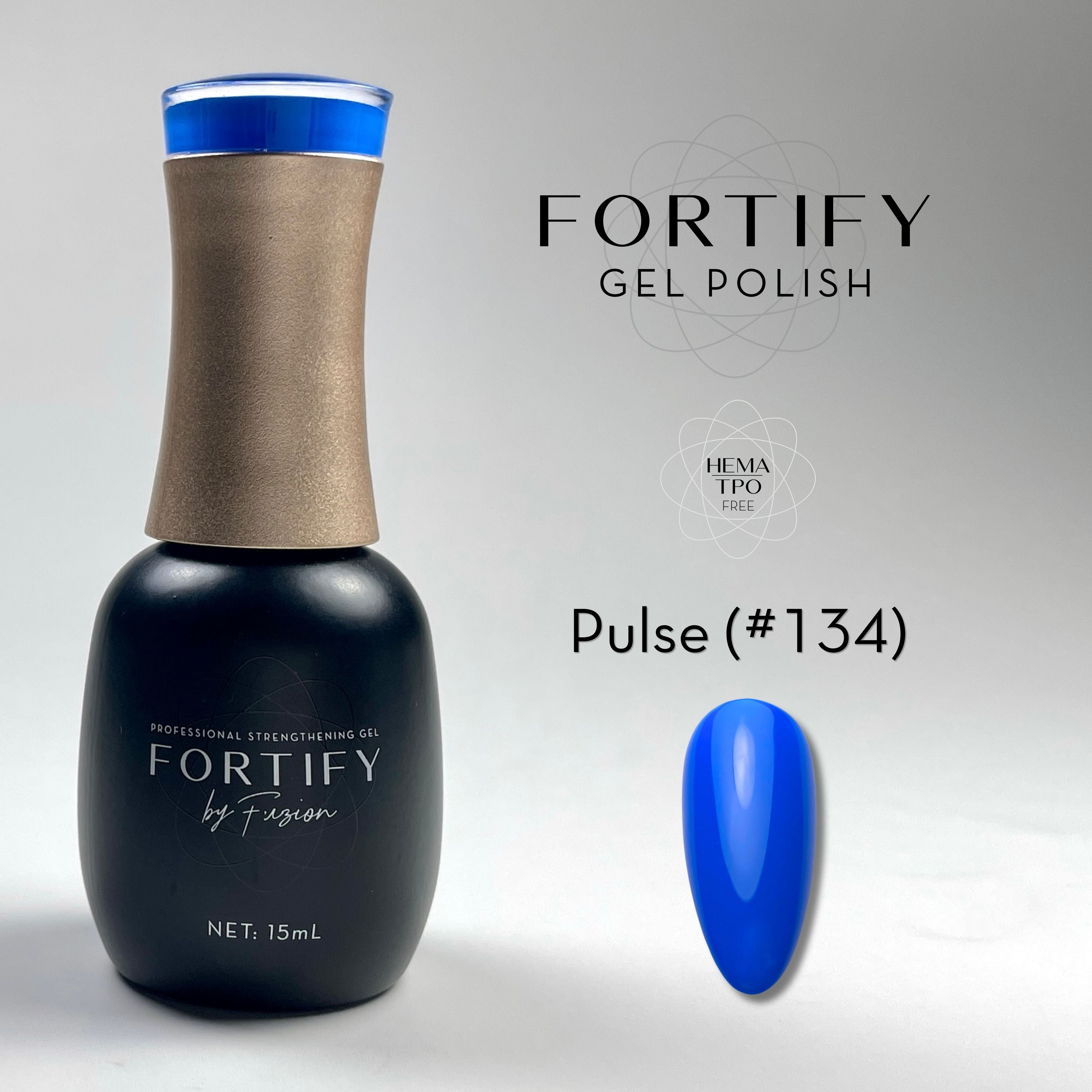 Fuzion Fortify Gel Polish 15ml - #134 Main image