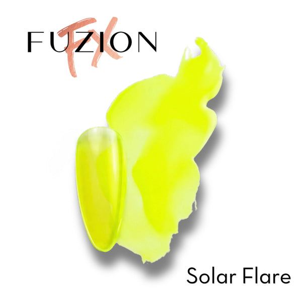 Fuzion FX Glass Gel - Solar Flare 15ml