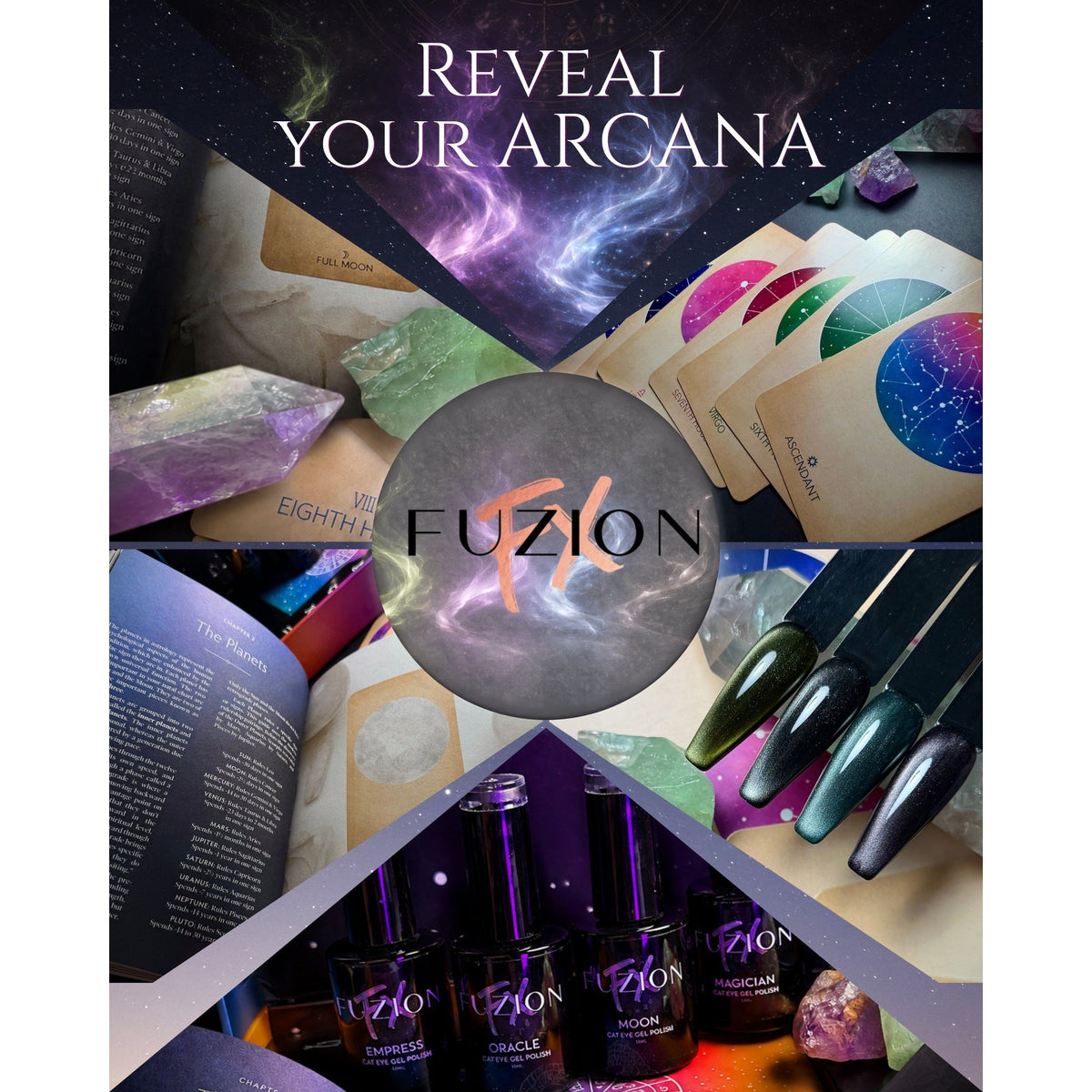 Fuzion Cat Eye Gel Polish Fall 2026 Collection