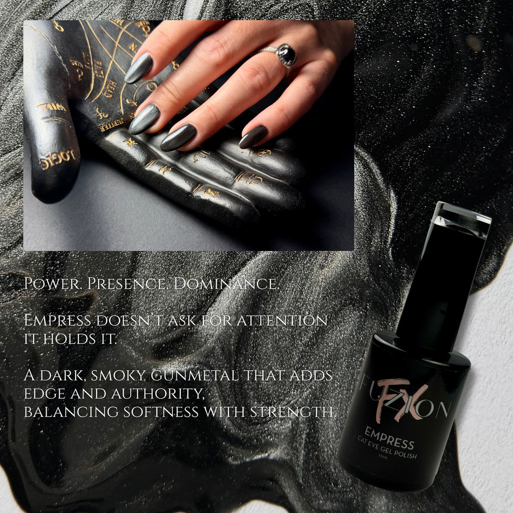 Fuzion Cat Eye Gel Polish 15ml - Empress