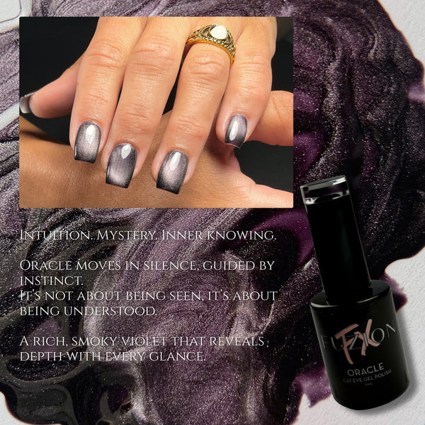 Fuzion Cat Eye Gel Polish 15ml - Oracle