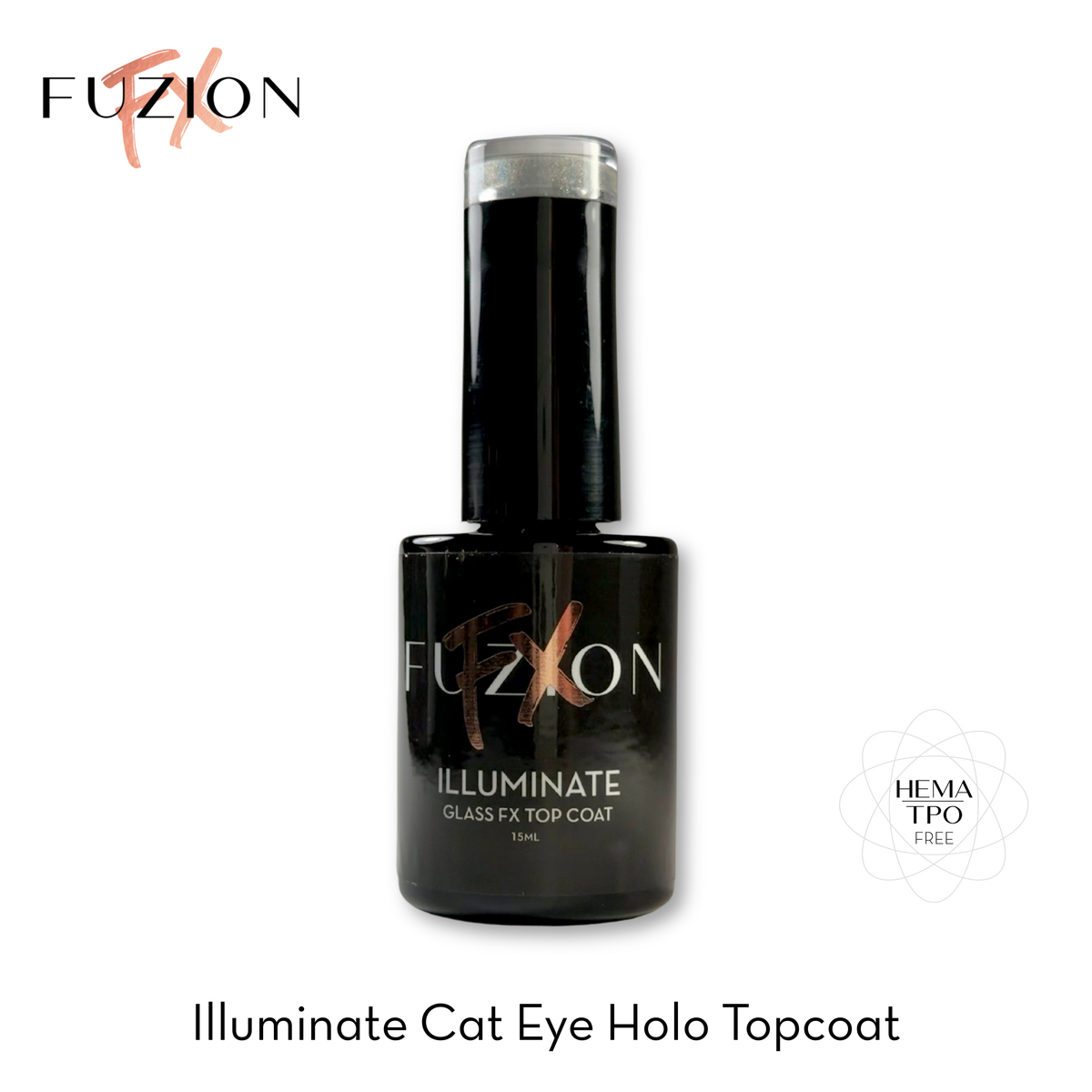 Fuzion FX Glass Top Coat - Illumimate 15ml Main image