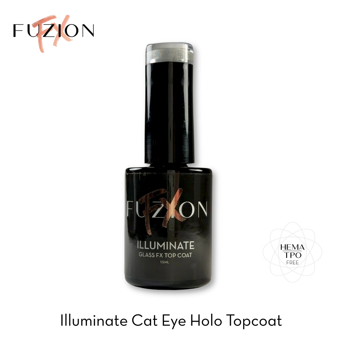 Fuzion FX Glass Top Coat - Illumimate 15ml