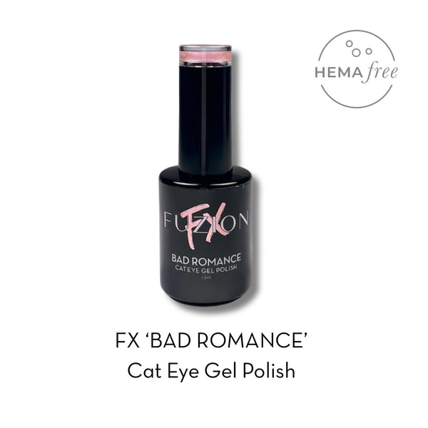 Fuzion Cat Eye Gel Polish 15ml - Bad Romance