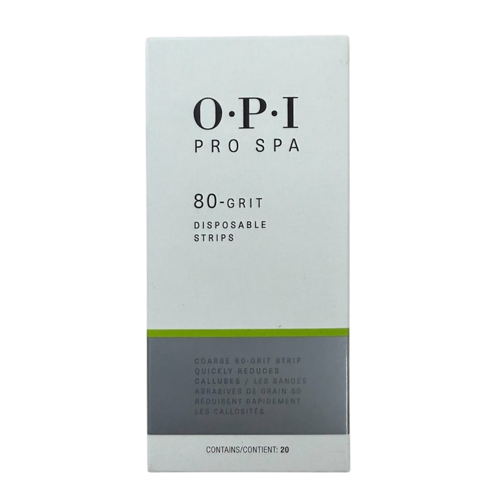 OPI Pro Spa 80 Grit Disposable Strips 20pk