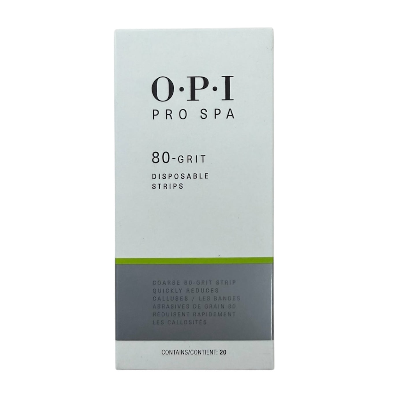 OPI Pro Spa 80 Grit Disposable Strips 20pk