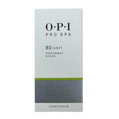 OPI Pro Spa 80 Grit Disposable Strips 20pk