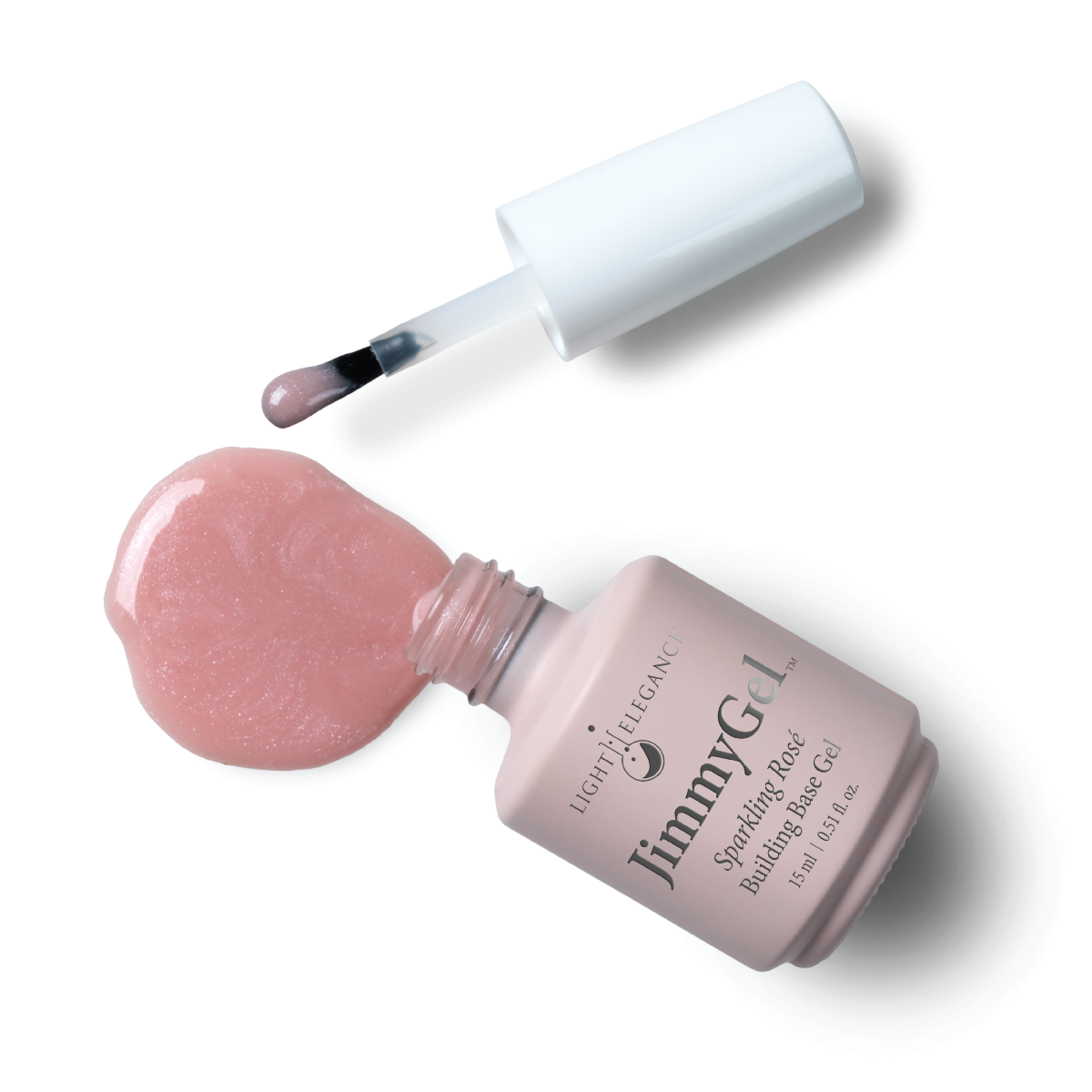 Light Elegance Jimmy Gel 15ml - Sparkling Rose Secondary image