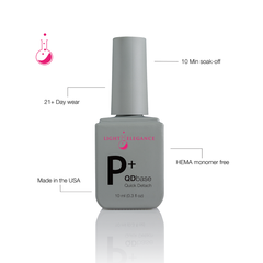 Light Elegance - P+ QDbase Soak Off Base Coat Gel Polish (10ml)