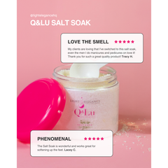 Light Elegance - Q&Lu Salt Soak Sample
