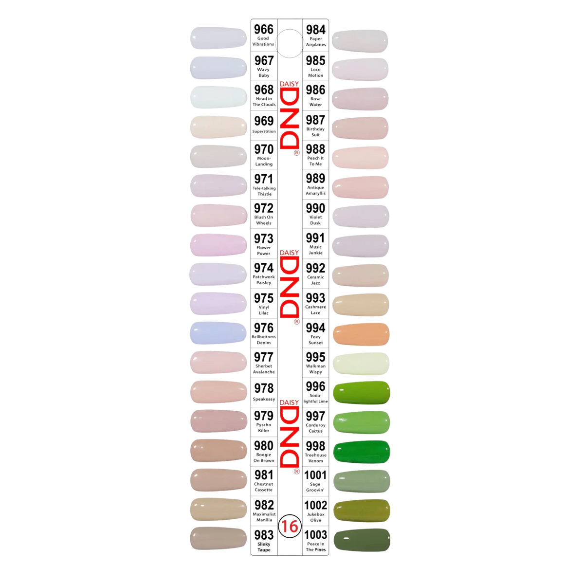 DND Color Chart #16 Main image