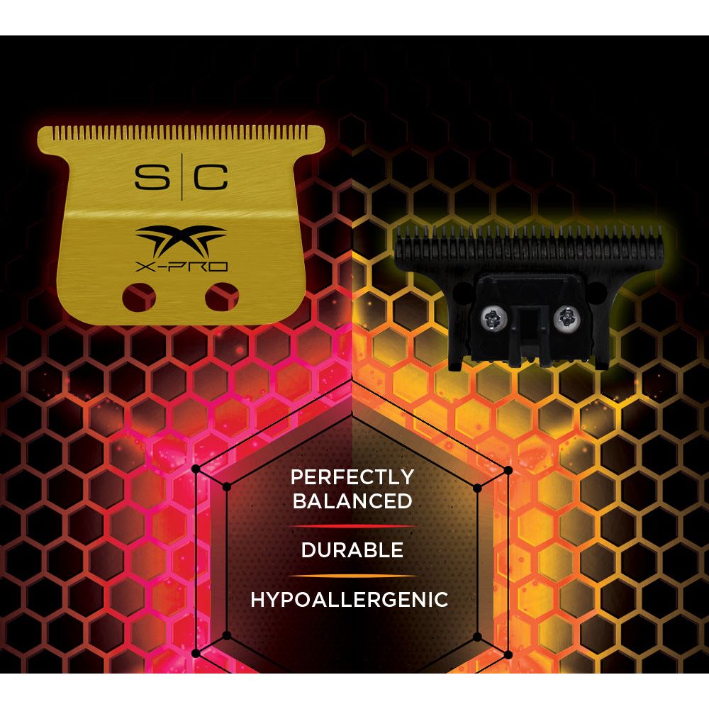 Stylecraft Pro Gold X-Pro Wide & The One Blade Set (SC527GB)