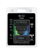 Stylecraft Pro Black Taper Fixed & Shallow 2.0 Blade Set (SC539B)