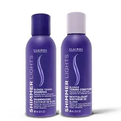 Shimmer Lights Purple Shampoo/Conditioner Favors 2oz Main image
