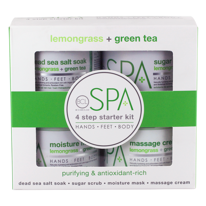 Be Care Love Lemongrass + Green Tea 4 Step Starter Kit Main image