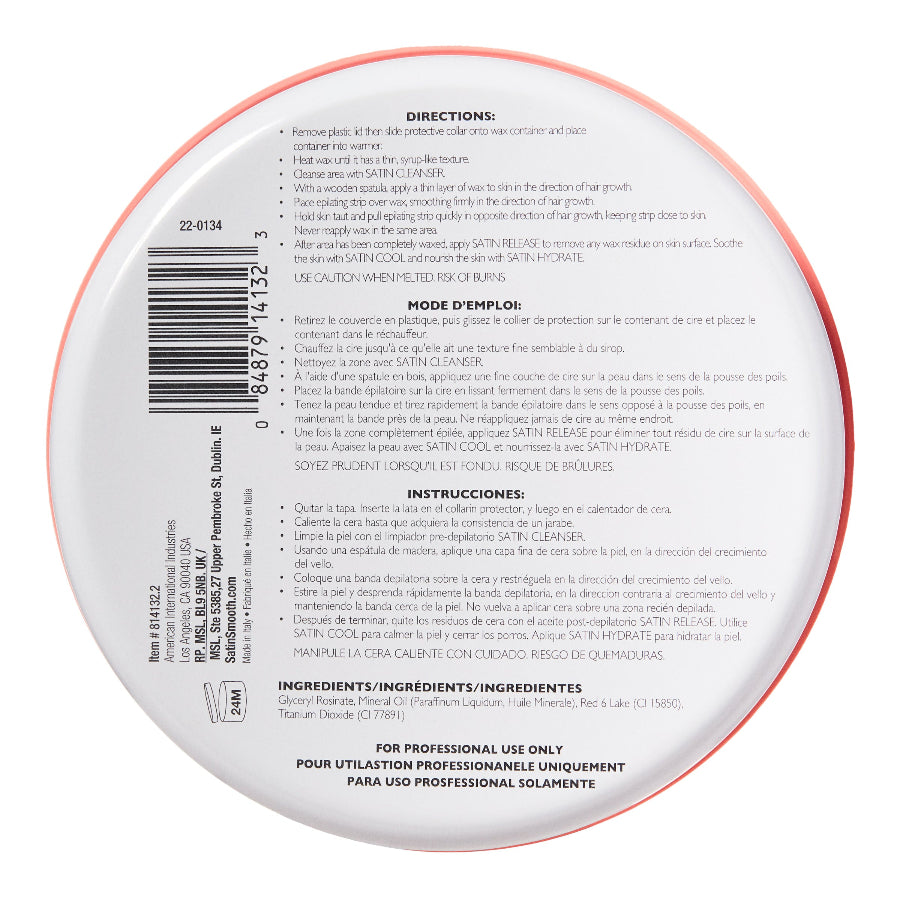 Satin Smooth Deluxe Cream Wax 14oz
