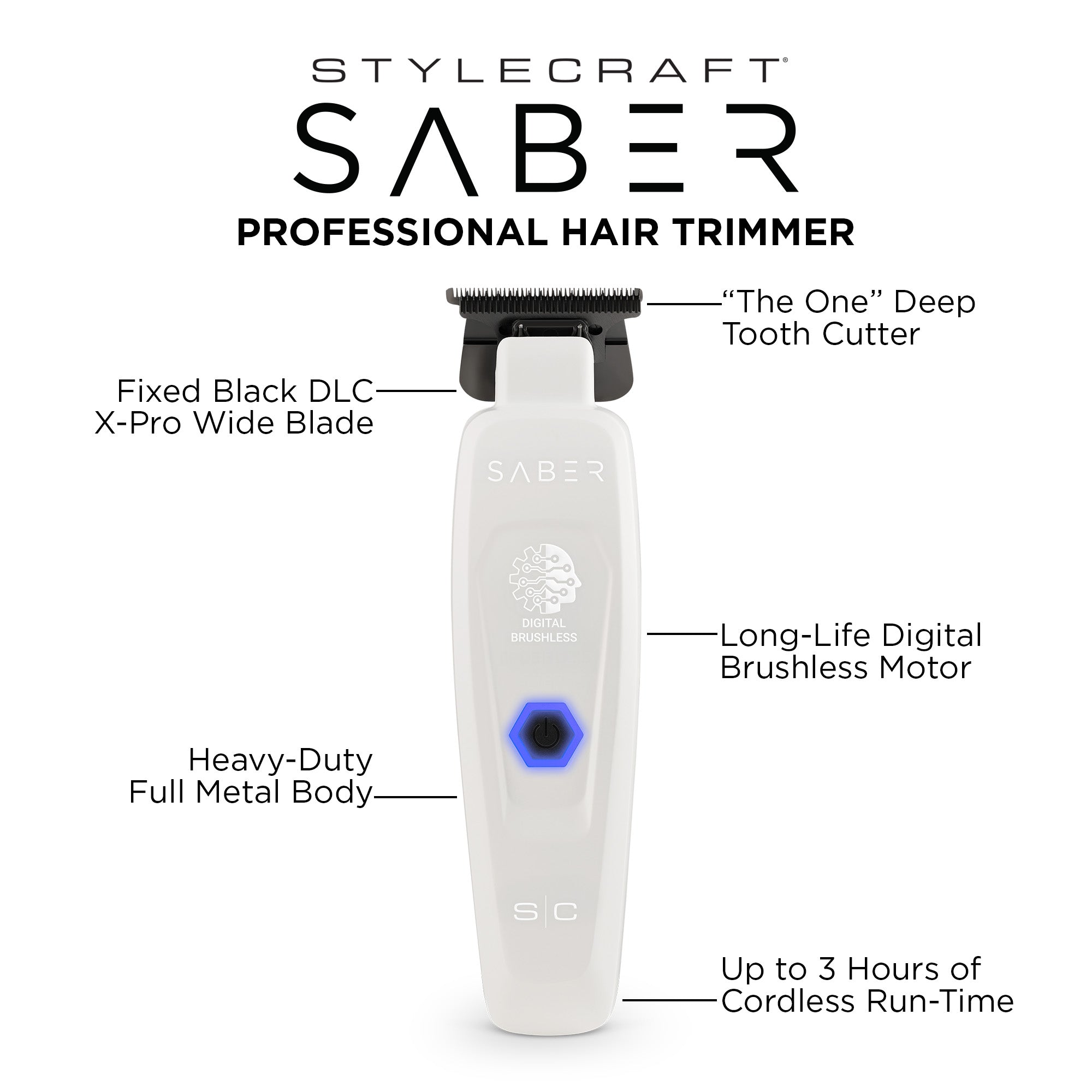 Stylecraft Saber Trimmer - White