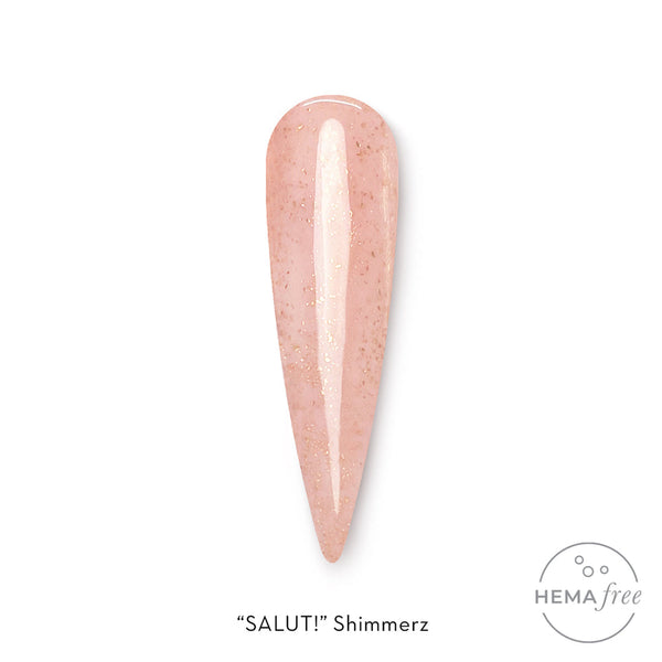 Fuzion UV/LED Shimmerz - Salut! 15gm