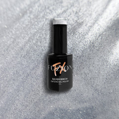 Fuzion Cat Eye Gel Polish 15ml - Silver Birch