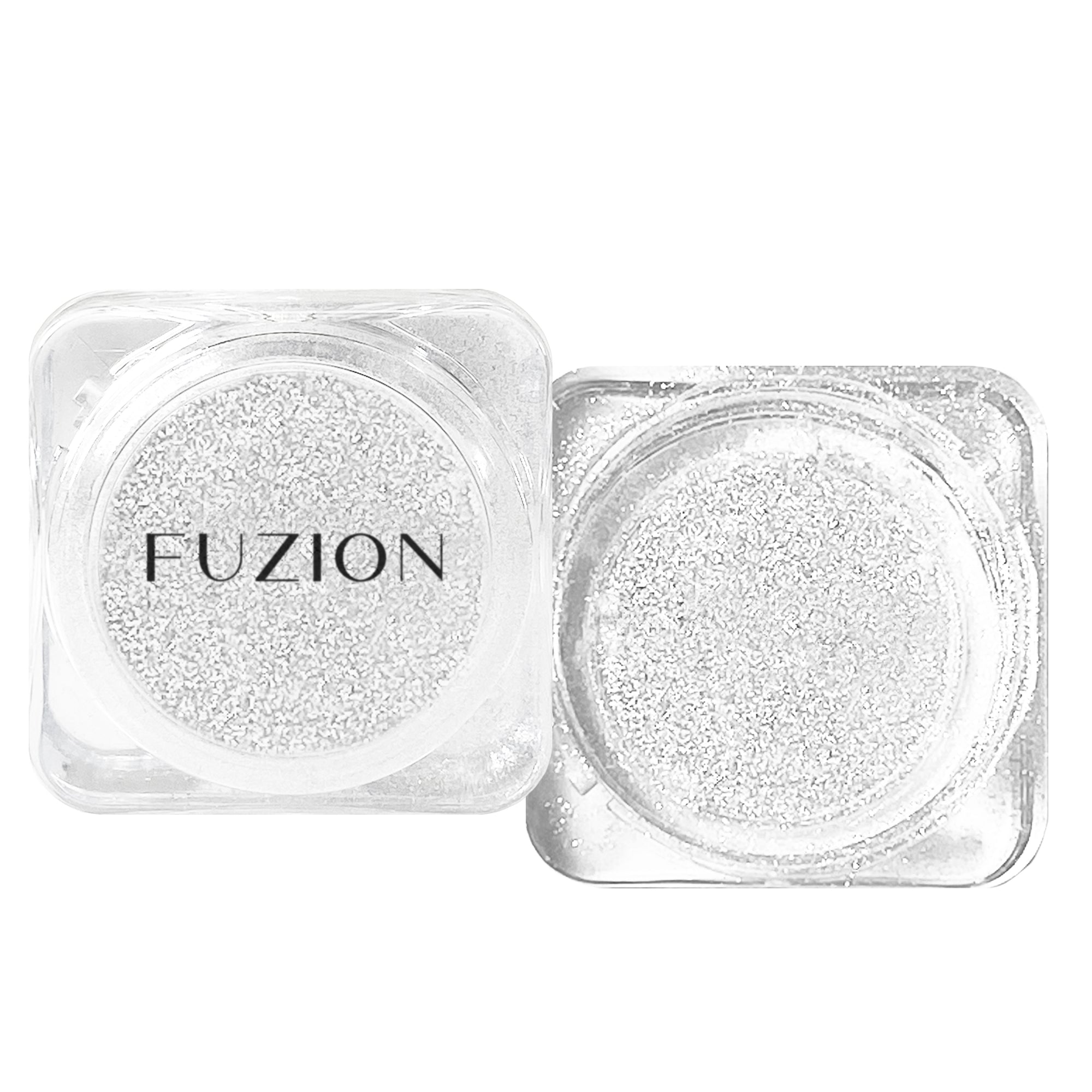 Fuzion Simply White Pearl Glitter Chrome Powder 1g Main image